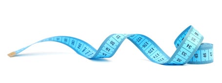 Measuring tape for weight loss