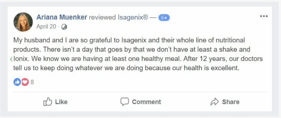 Isagenix Review